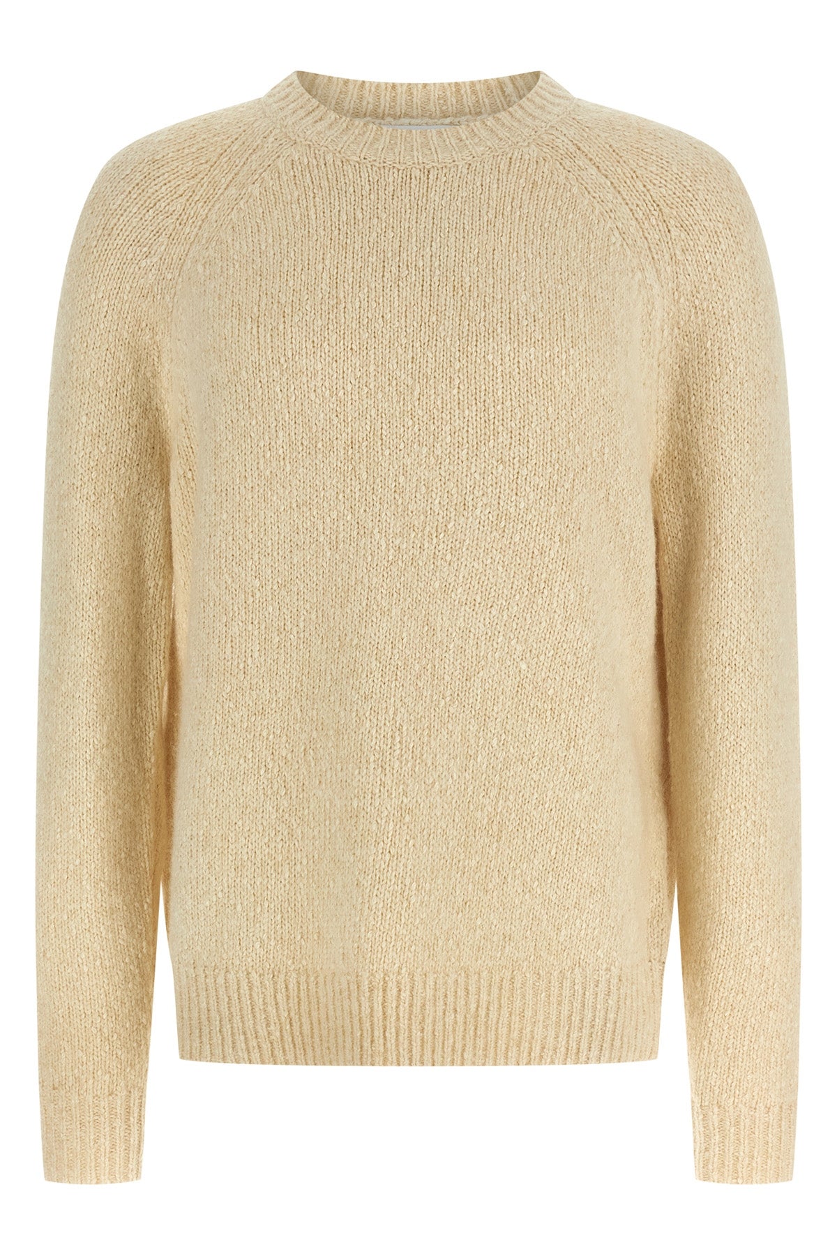 hanori sweater in lightly brushed wool and cotton blend