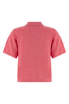 althea polo shirt in cotton and wool blend