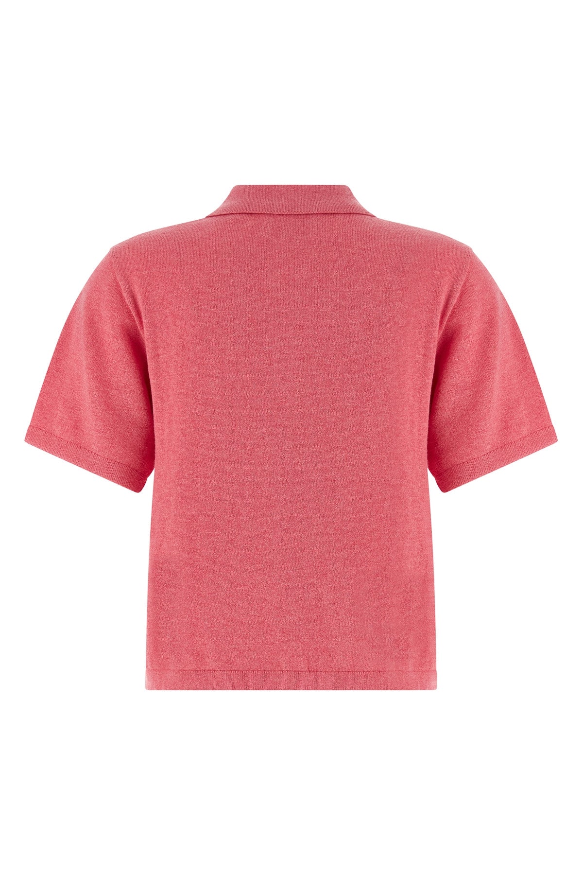 althea polo shirt in cotton and wool blend
