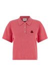 althea polo shirt in cotton and wool blend