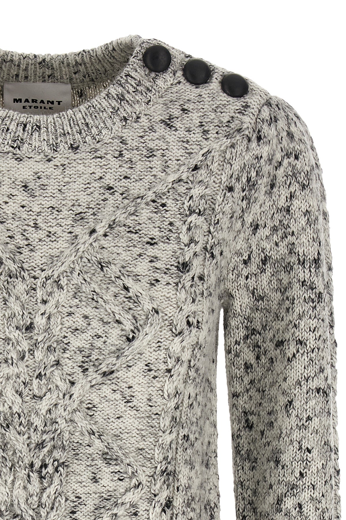the marant etoile anastasia sweater is distinguished by meticulous constructio