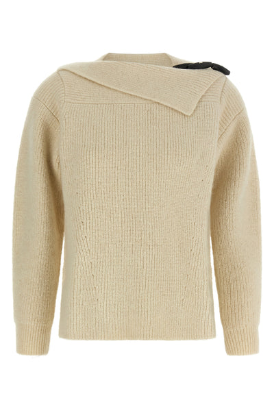 the isabel marant thais jersey redefines the codes of knitwear through a deconst