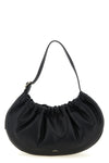ninon hoop shoulder bag in soft cowhide leather