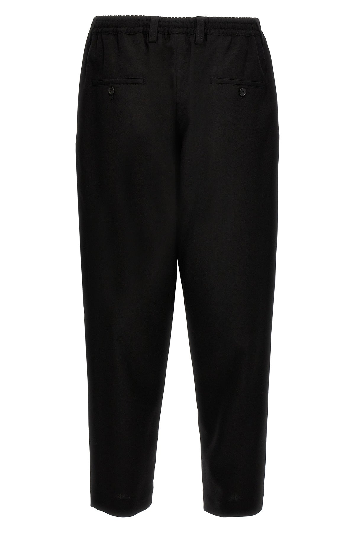 tropical wool cropped pants