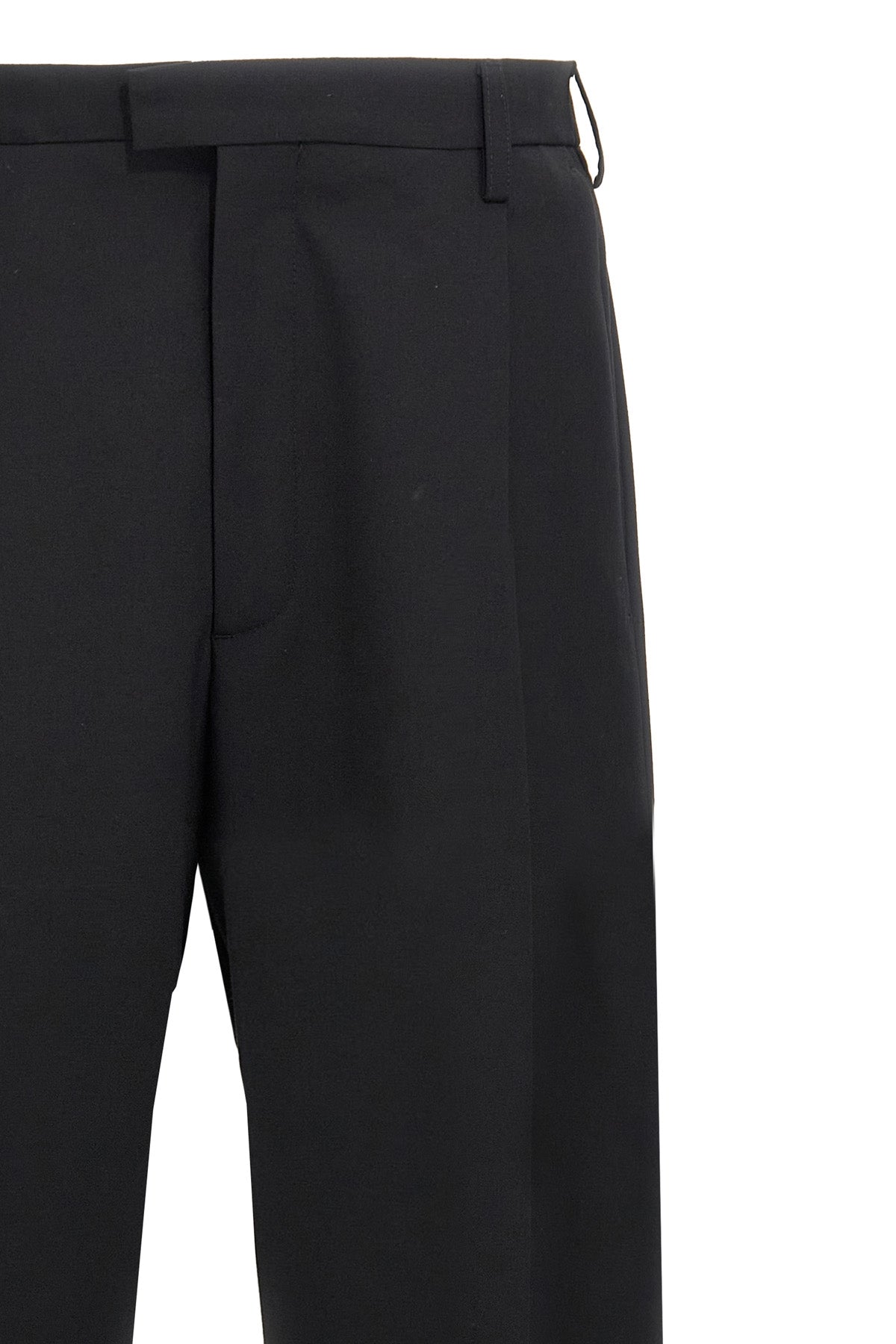 wool blend trousers