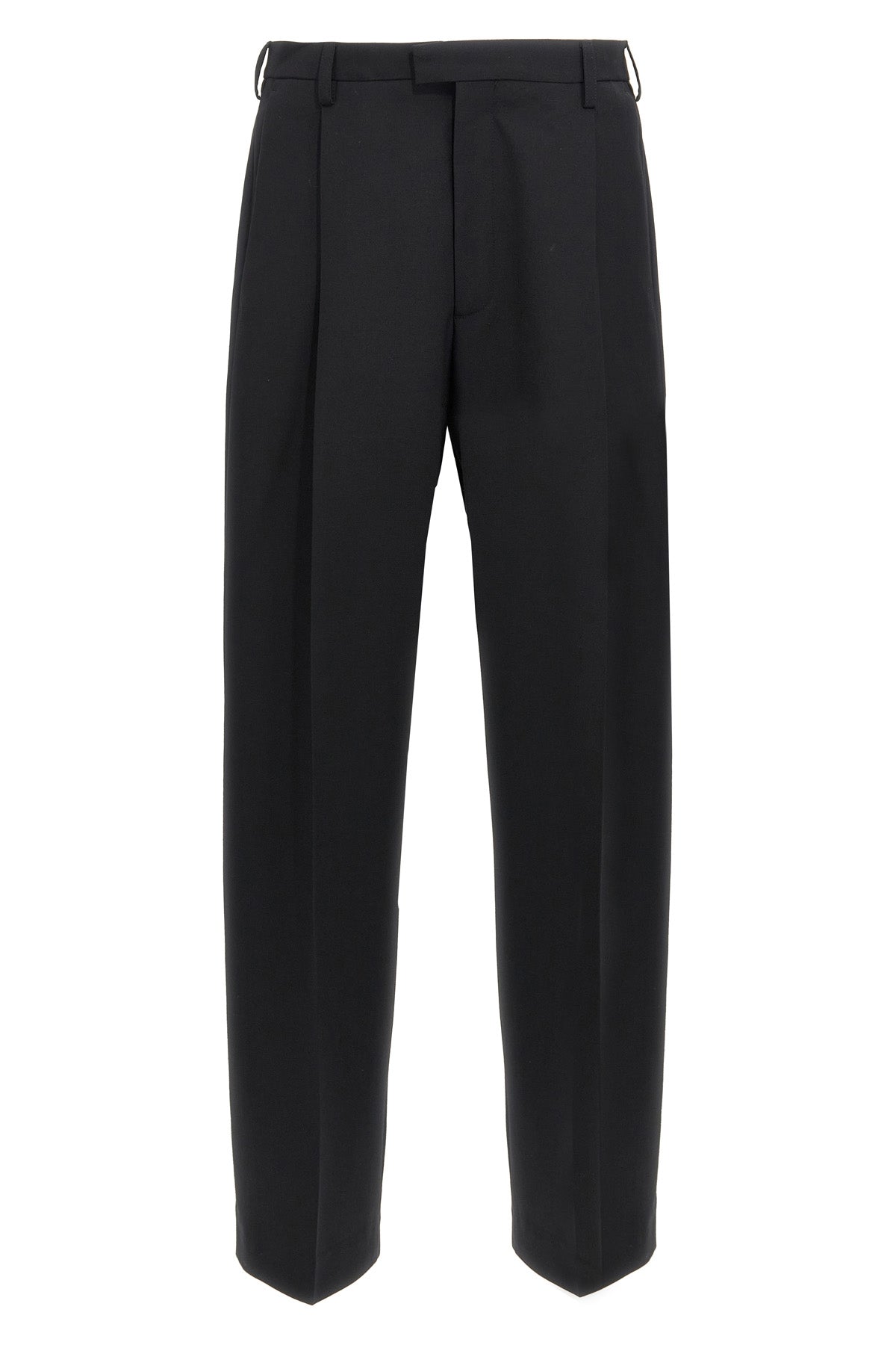 wool blend trousers
