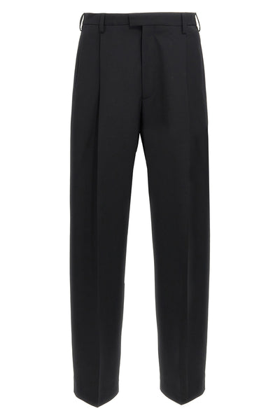 wool blend trousers