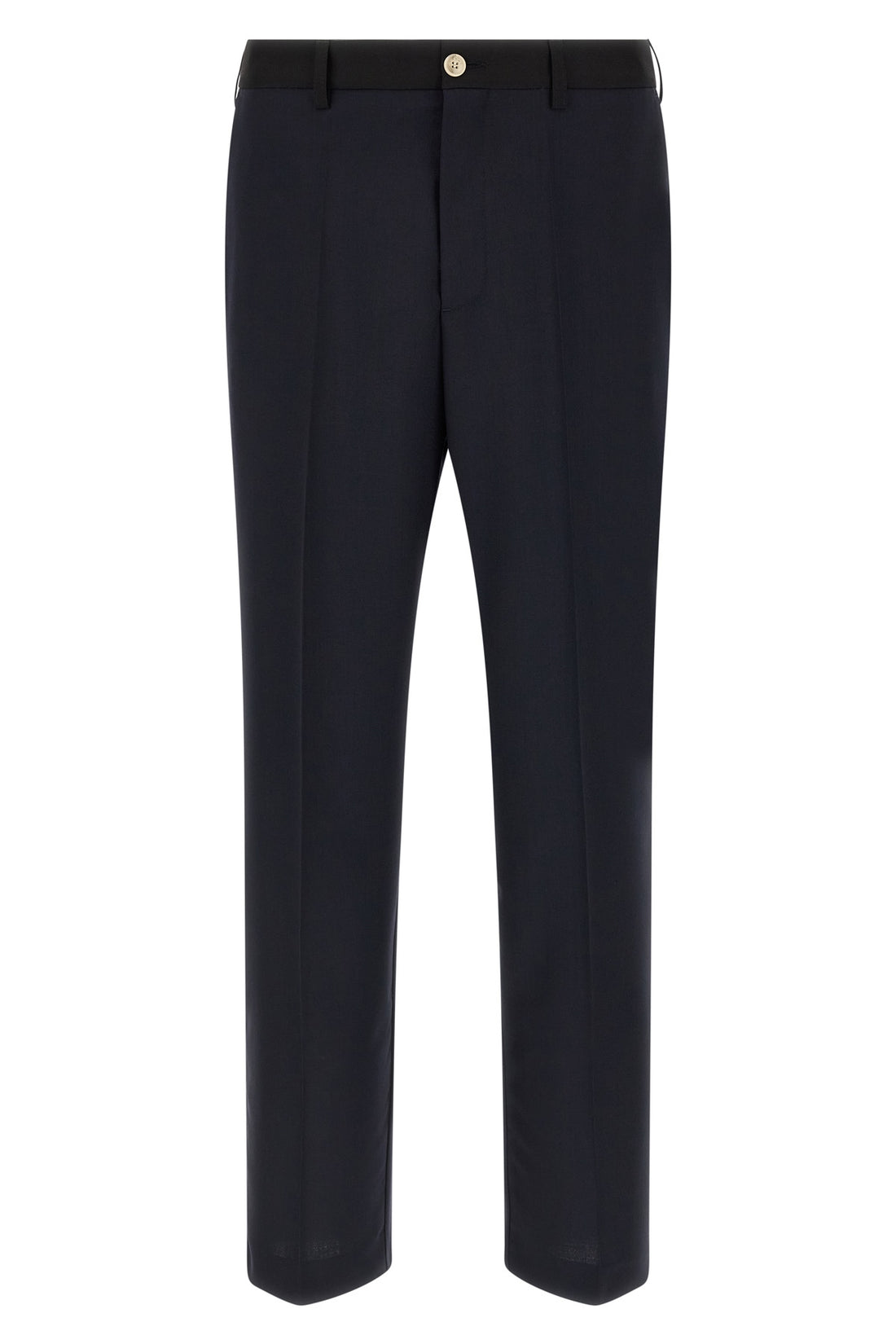 MARNI 48 tropical two-tone wool pants