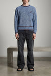cargo jeans in cotton denim
