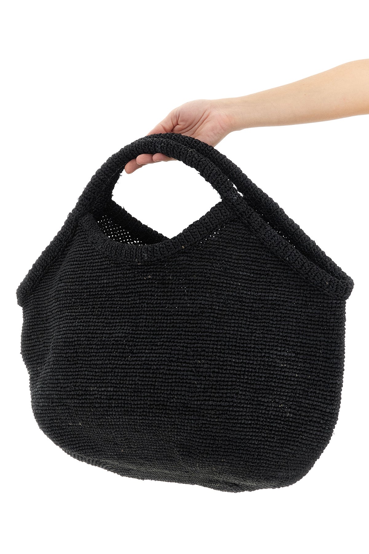 pure shopping bag in natural raffia