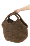 pure shopping bag in natural raffia