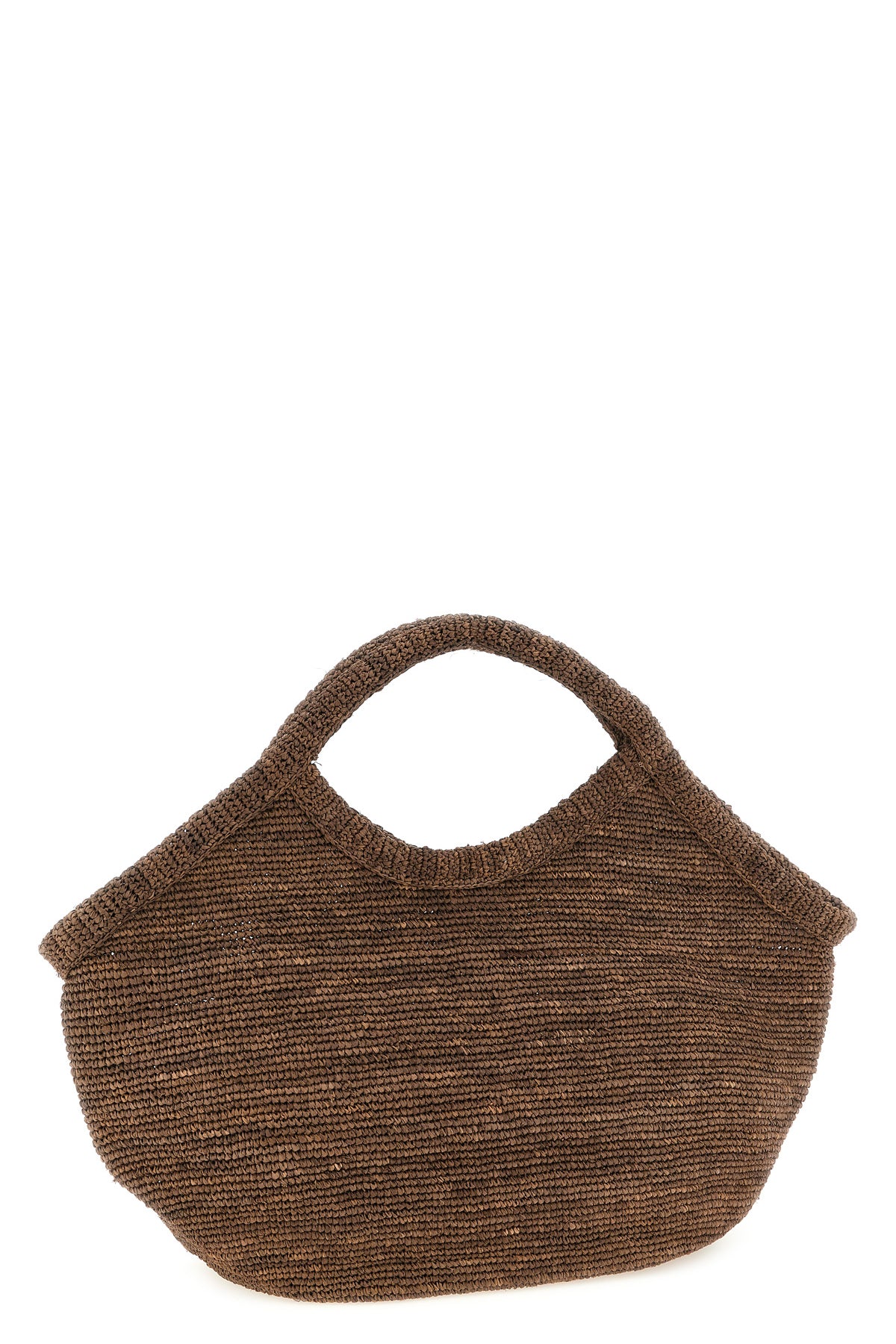 pure shopping bag in natural raffia