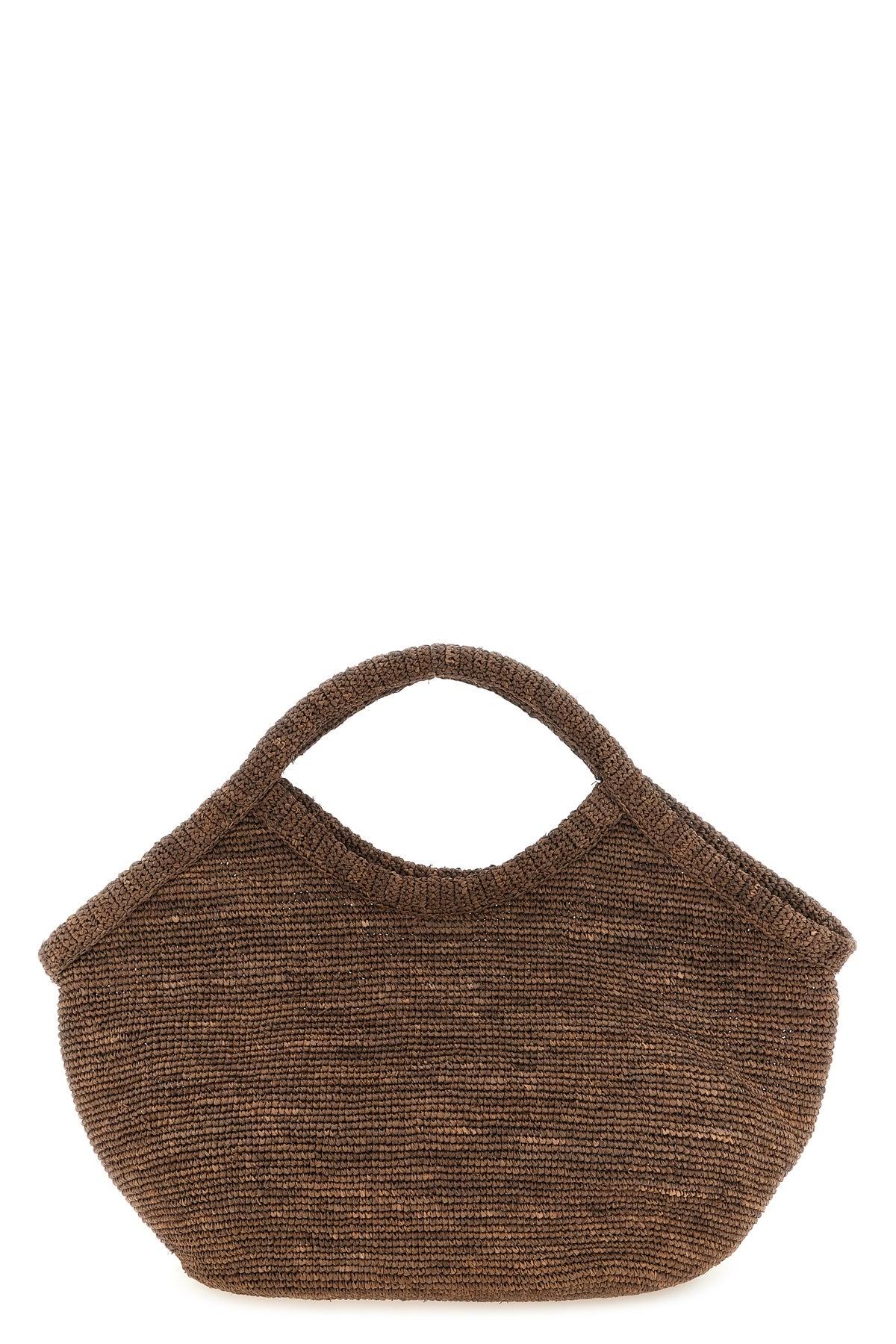 pure shopping bag in natural raffia