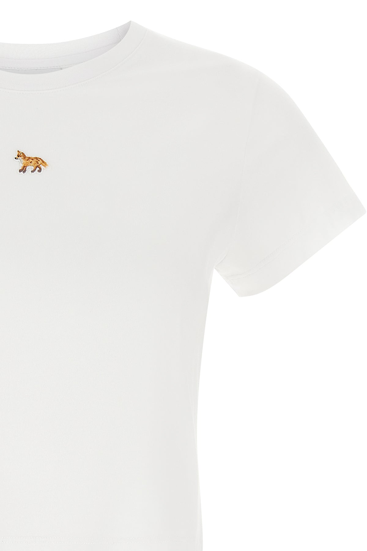 cotton cropped t-shirt