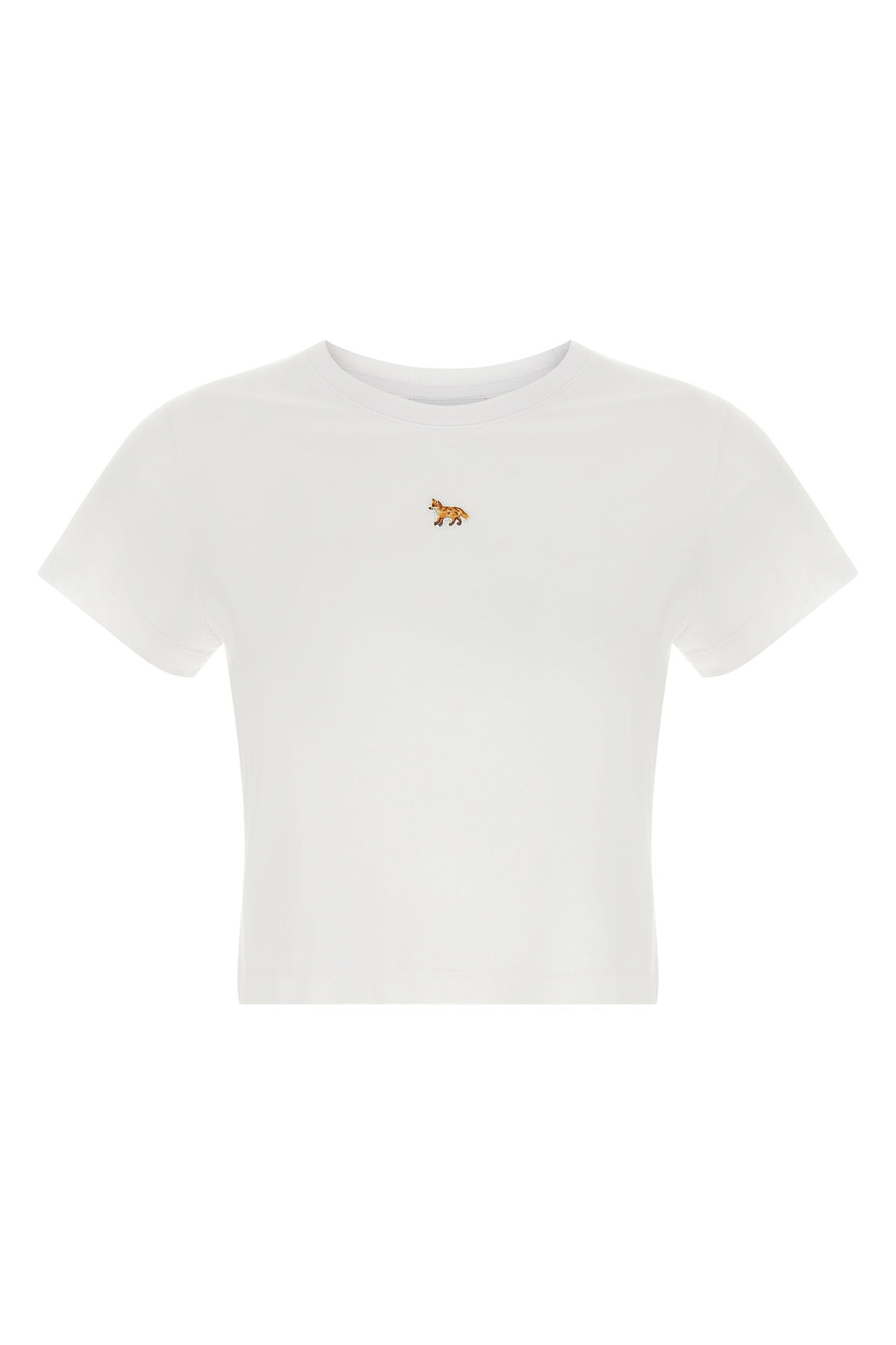 MAISON KITSUNÉ L cotton cropped t-shirt