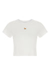cotton cropped t-shirt