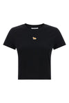 cotton cropped t-shirt