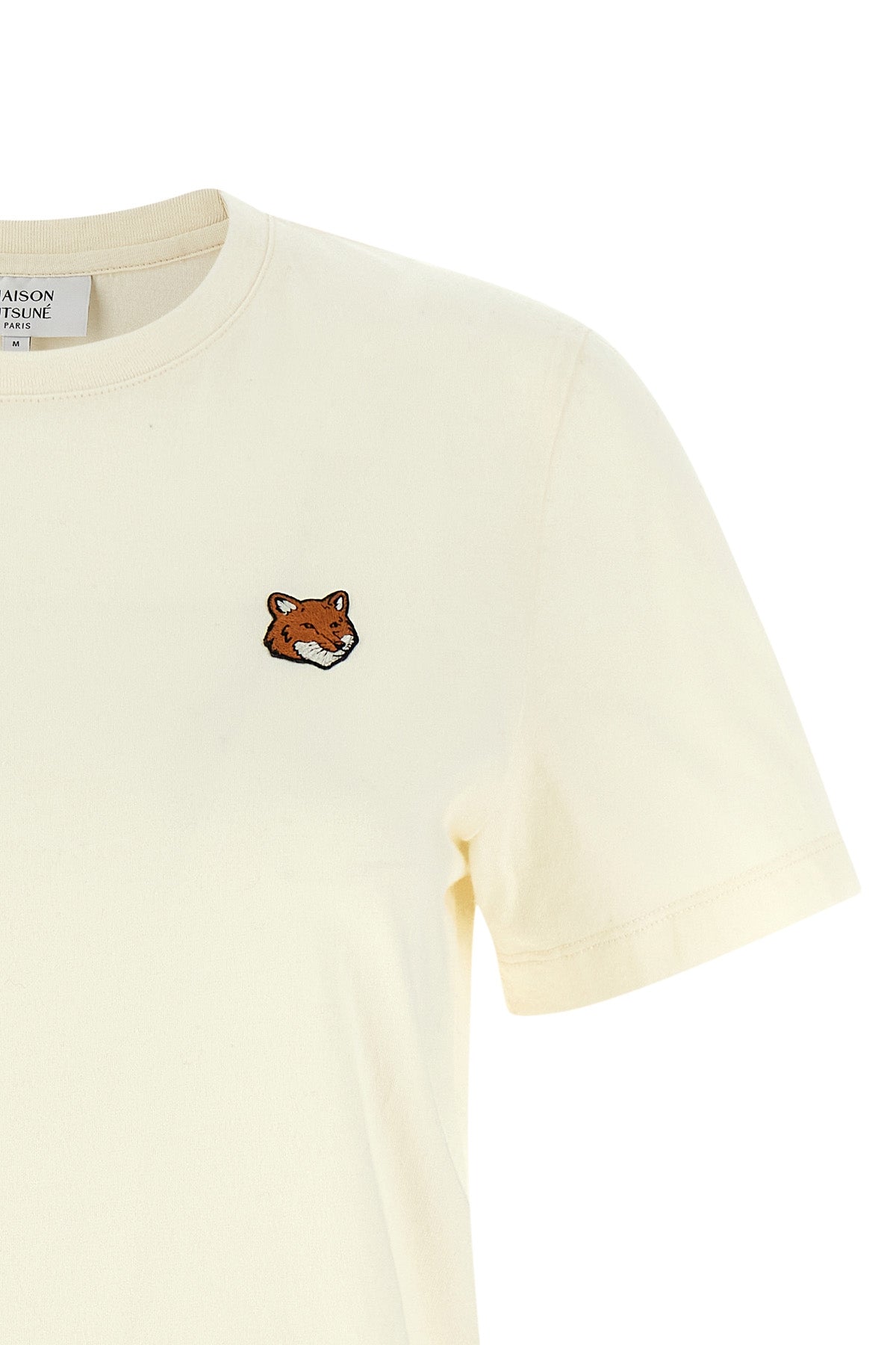 maison kitsuné pure organic cotton t-shirt defines the daily wardrobe