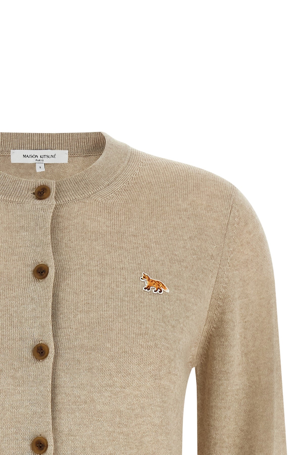 extrafine wool cardigan