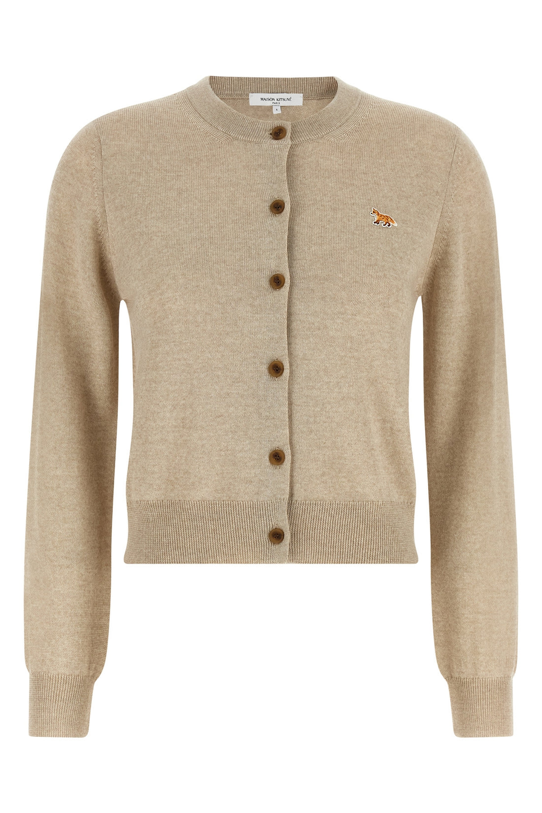 MAISON KITSUNÉ XS extrafine wool cardigan