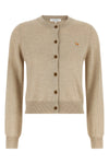 extrafine wool cardigan