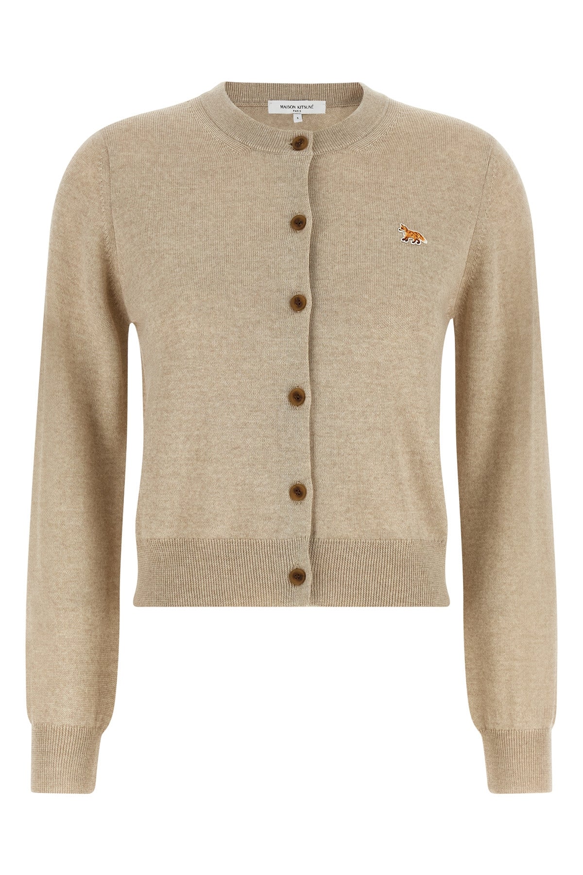 extrafine wool cardigan