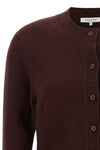 the maison kitsuné cardigan in pure lamb wool defines an essential and refined a