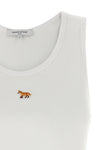 ribbed stretch cotton tank top