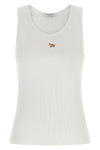 ribbed stretch cotton tank top