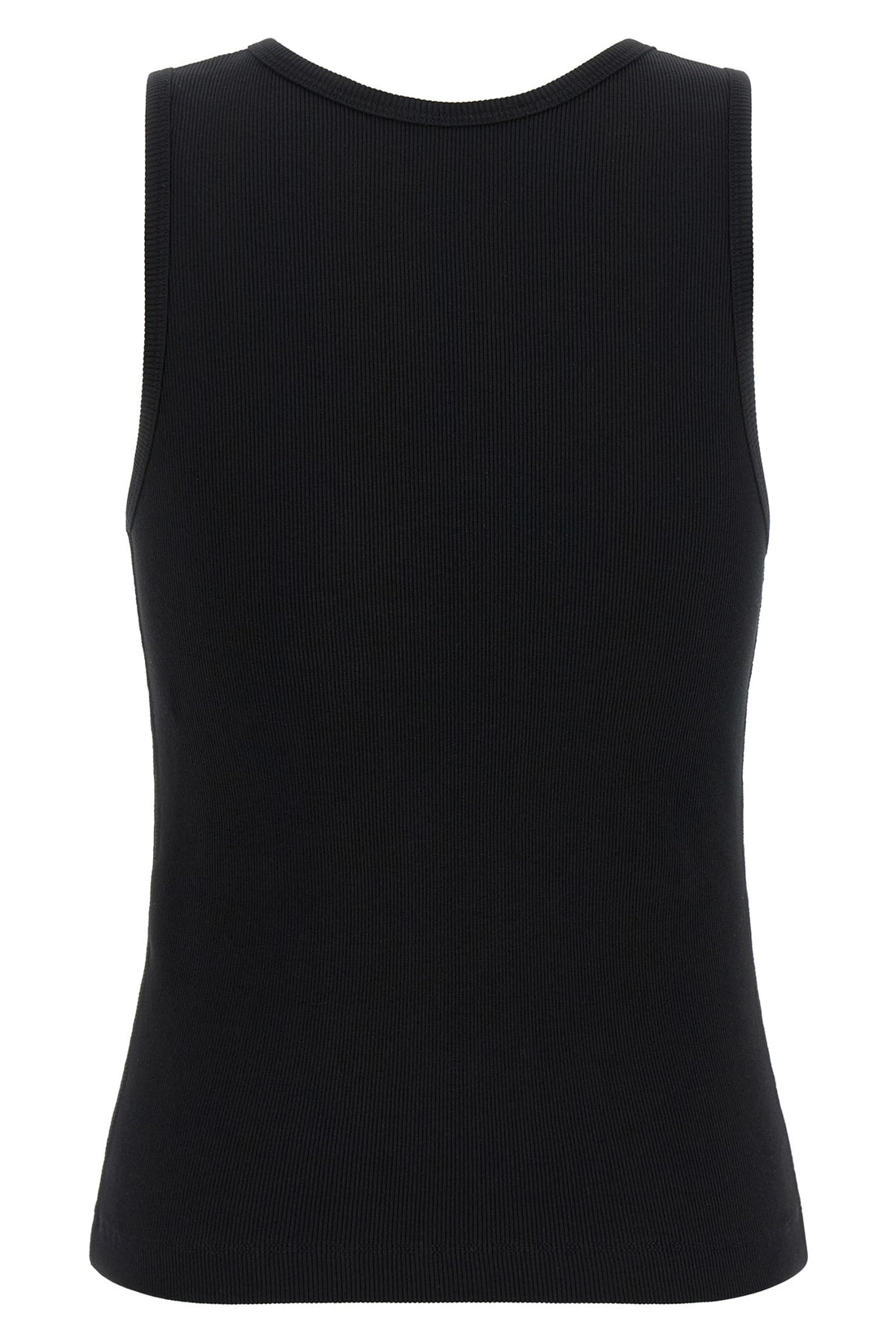 MAISON KITSUNÉ L ribbed stretch cotton tank top