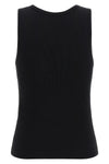 ribbed stretch cotton tank top