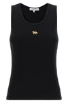 ribbed stretch cotton tank top
