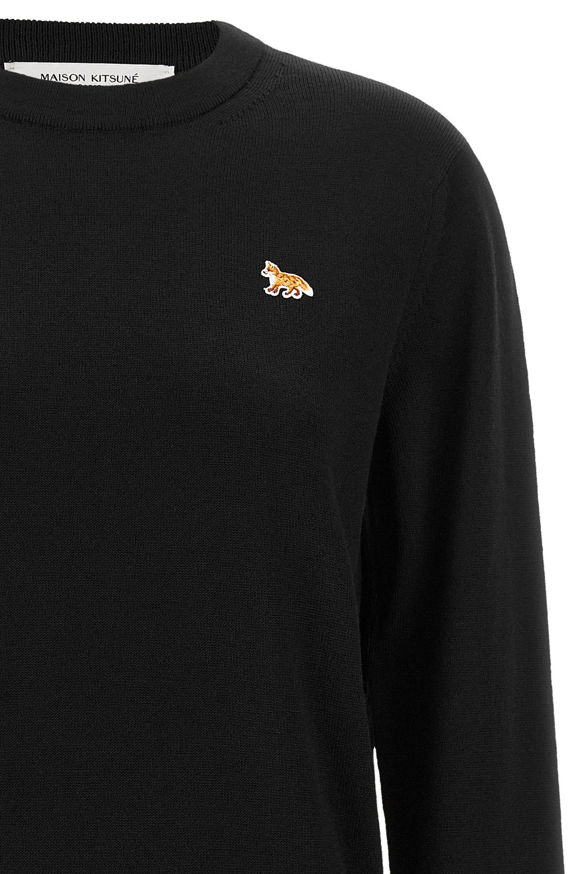 the maison kitsuné crew neck sweater embodies the essence of everyday luxury thr