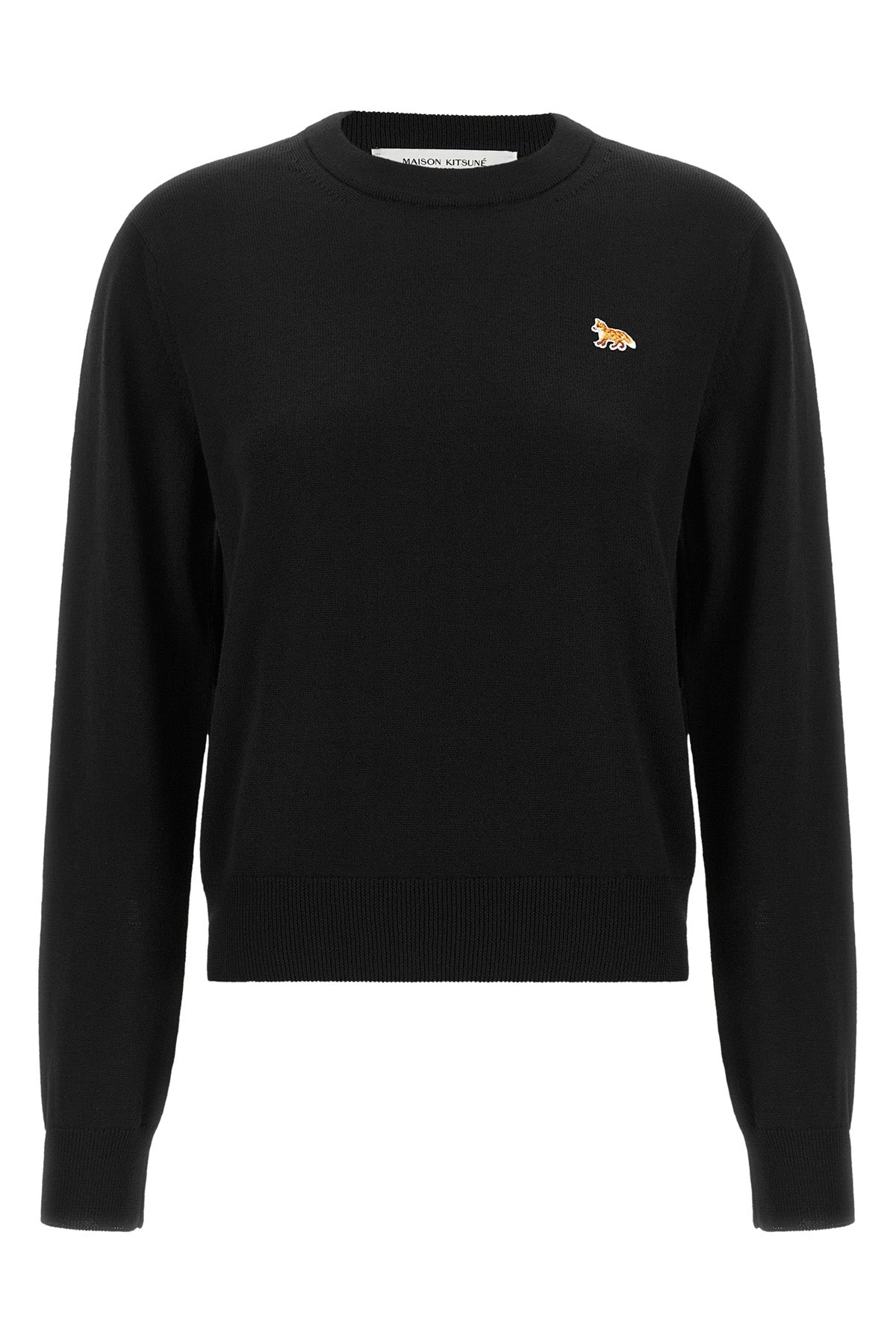 the maison kitsuné crew neck sweater embodies the essence of everyday luxury thr