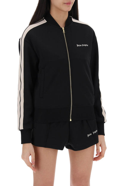 track sweatshirt with contrast bands