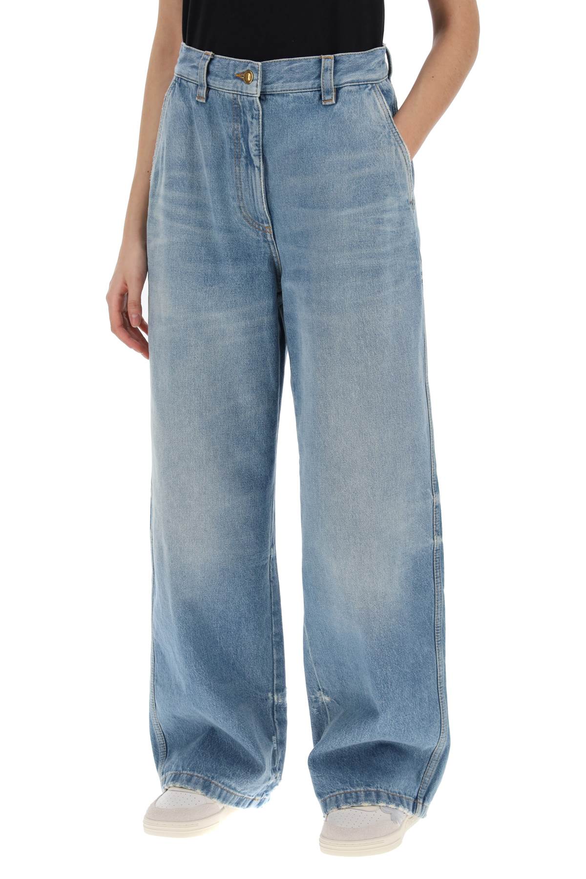 wide leg jeans