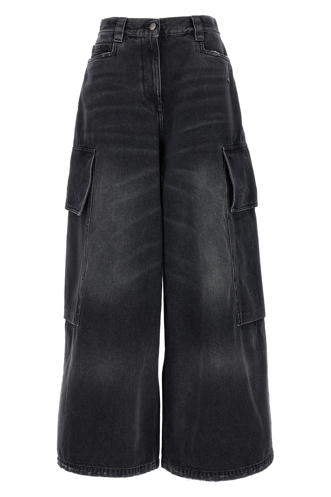 PALM ANGELS 25 parachute denim jeans