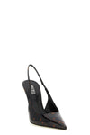 the lidia slingback pumps by paris texas define a tapered shape through a rigoro