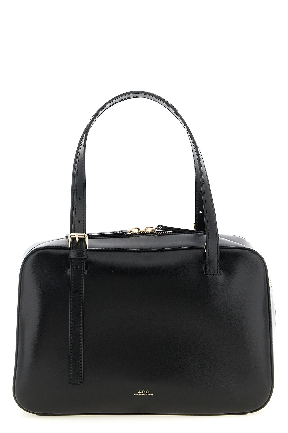 virginie box smooth leather handbag
