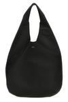 le neige shoulder bag stitched from a single piece of leather