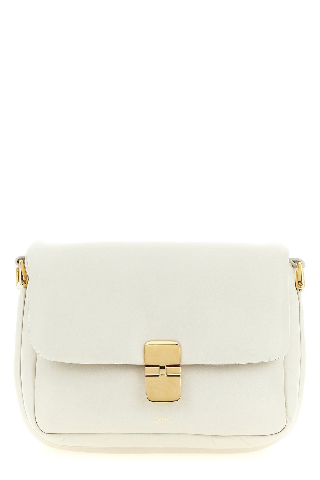 A.P.C. OS small grace soft shoulder strap in soft cowhide leather