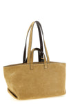 large suede le drummer shopping bag