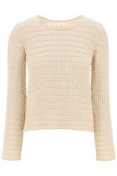 "charmina cotton knit pullover