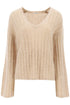 cimone sweater in flat-ribbed knit