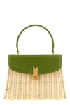 the daniele amato queen rattan handbag defines a material aesthetic through the