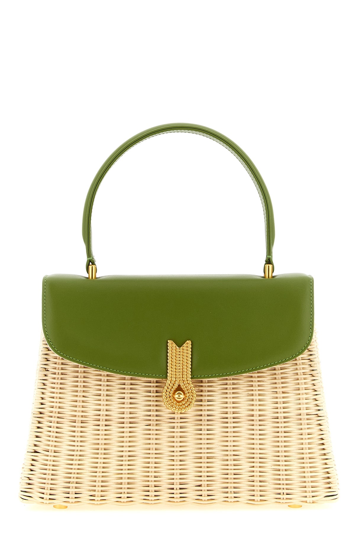 the daniele amato queen rattan handbag defines a material aesthetic through the
