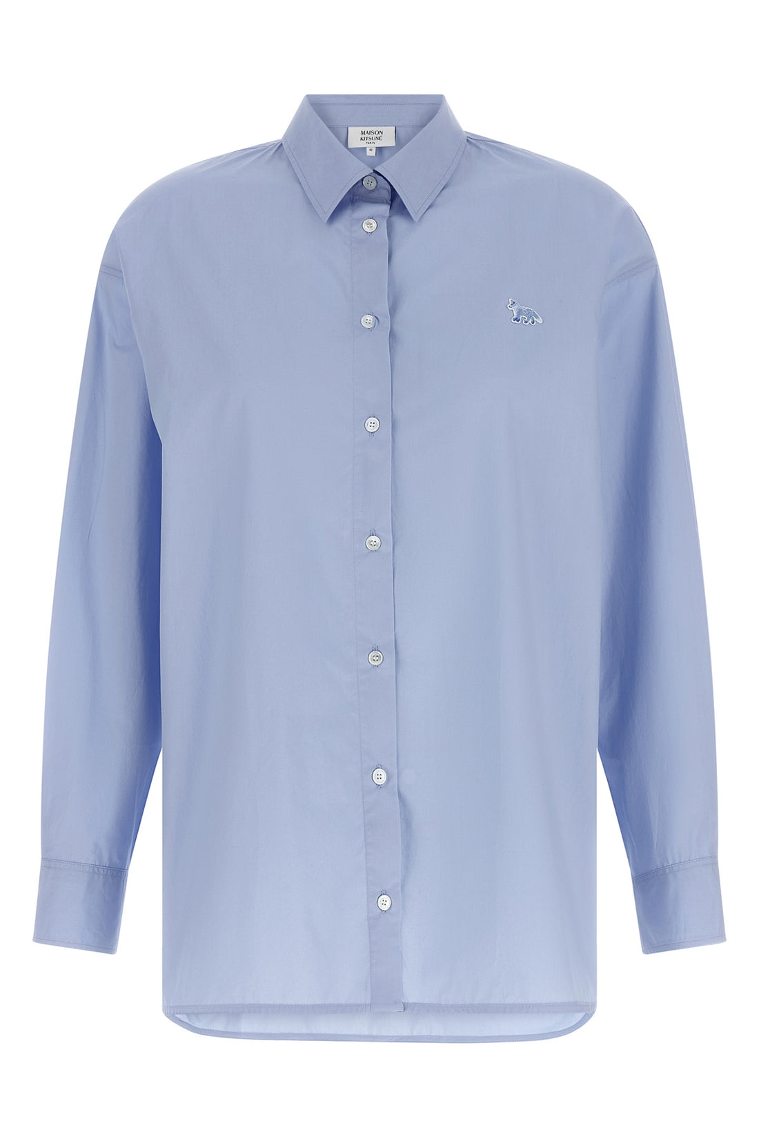 MAISON KITSUNÉ 42 cotton poplin shirt