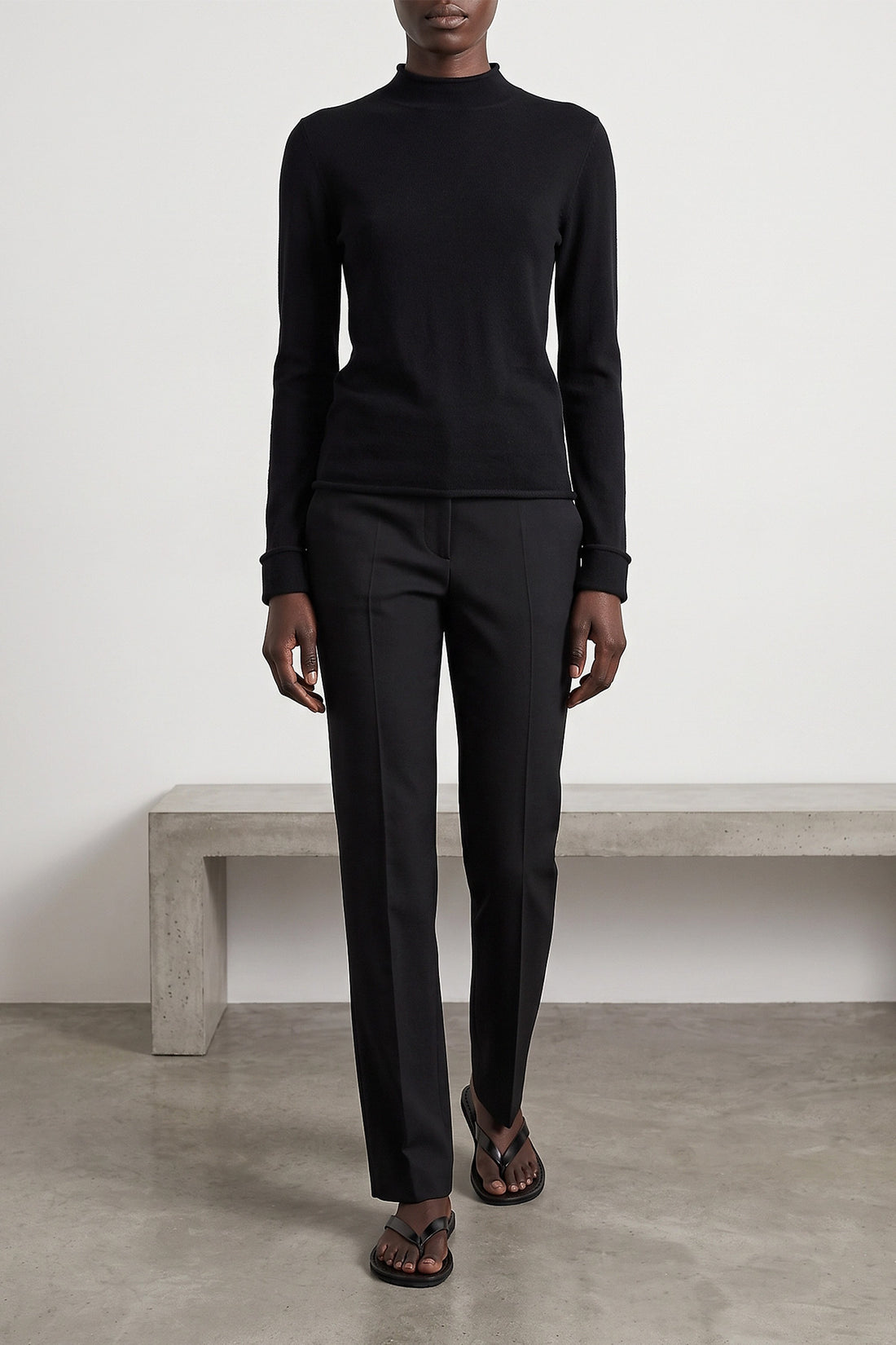 THE ROW M the row phaed jersey sets a new standard of essential luxury through a pure cash
