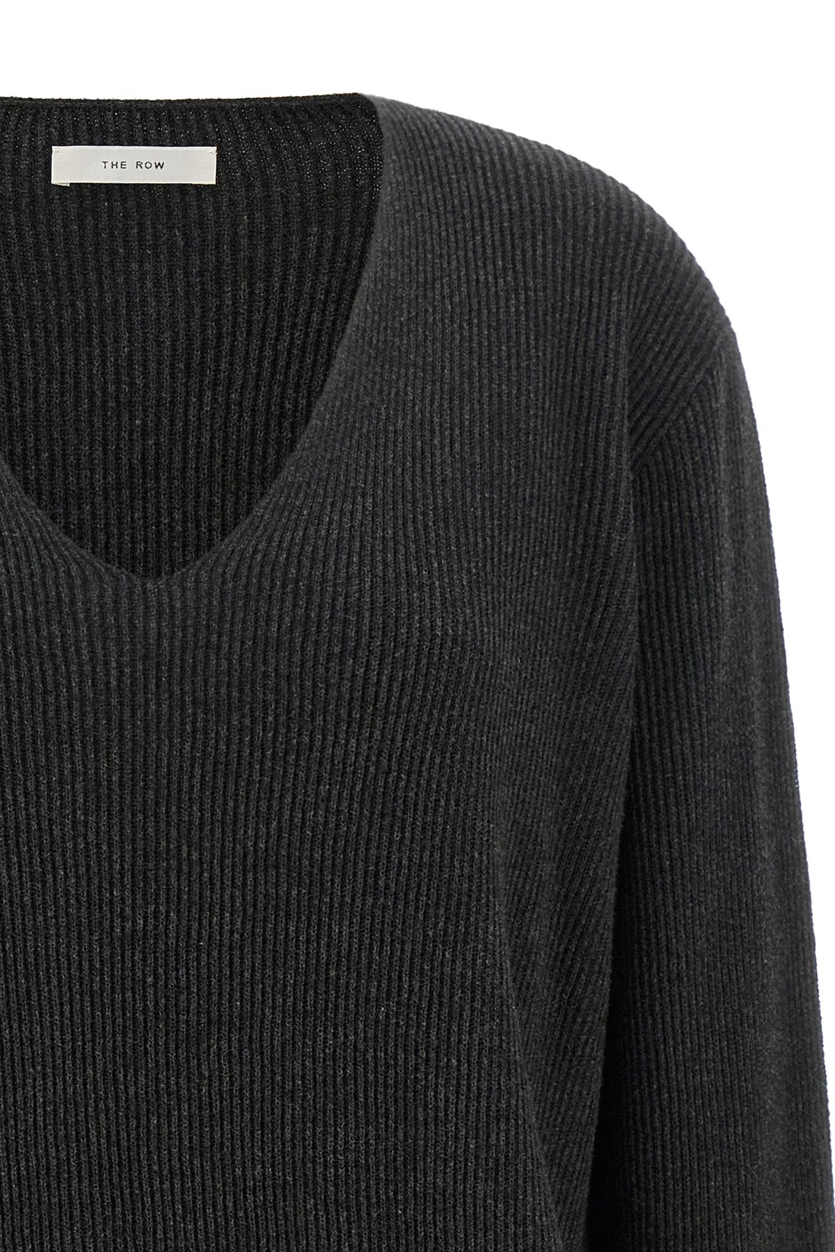 the row phef sweater is structured