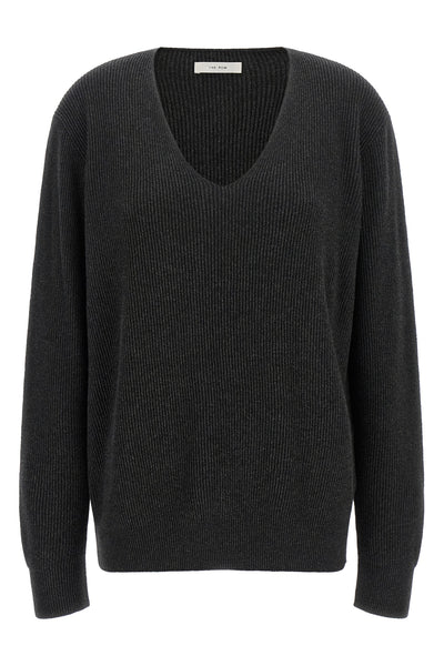the row phef sweater is structured